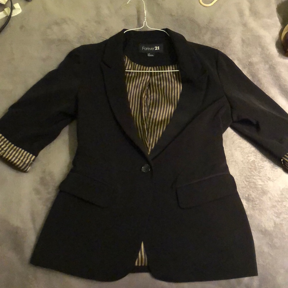 Black business outerwear